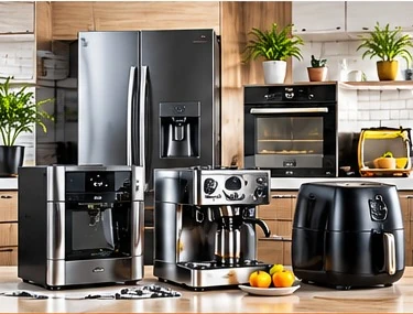 Home appliances and kitchen equipment